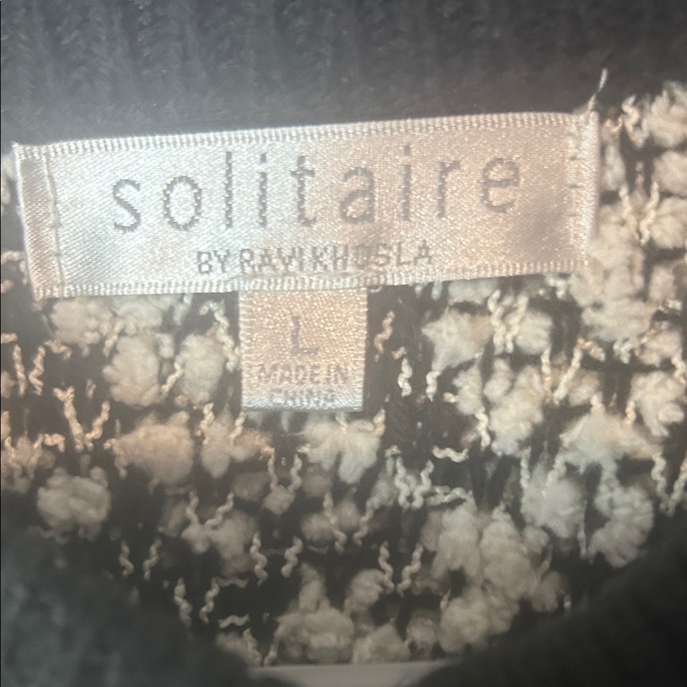 Solitaire Monochrome Patterned Cardigan - Picture 3 of 7